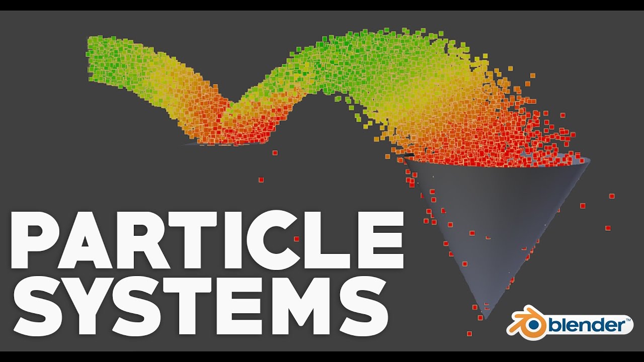 Intro To Particle Systems In Blender Youtube