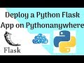 Deploy Python Flask App on Pythonanywhere.com