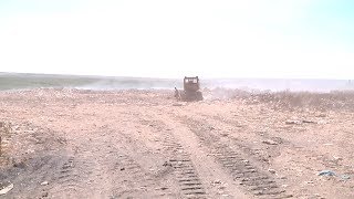 В Красном Луче горит городская свалка. Жителей близлежащих районов просят еще немного потерпеть.