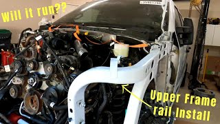 Rebuilding A Wrecked 2017 Ford F-250 - Part 7 - Upper Frame Rails