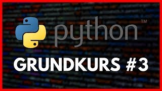 Python Grundkurs Folge 3 - Strings