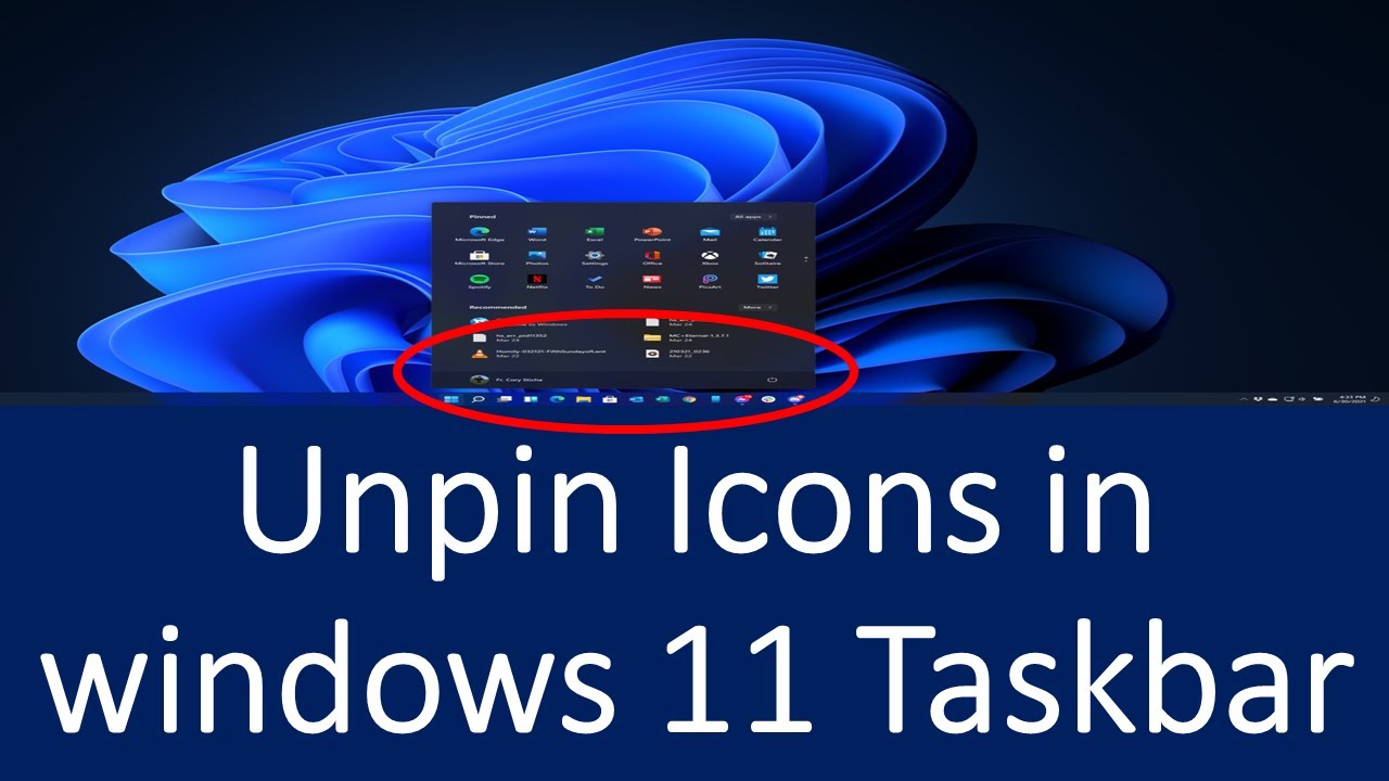 How To Unpin Taskbar Icons In Windows 11? | How Do I Unpin And Pin In ...