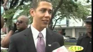 Reggie brown obama look alike in Trinidad and Tobago