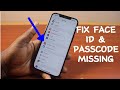 How to Fix Face ID and Passcode Missing in Settings on iPhone 12