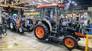 How Kubota Tractors Are Built in Japan | Tsukuba Plant