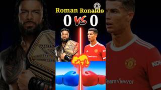 Roman Reigns Vs Ronaldo #shorts #shortsfeed #viral #trending #facts #romanreigns #ronaldo
