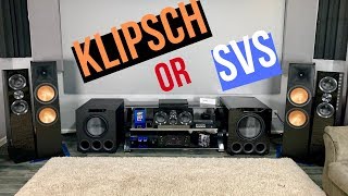 Klipsch RF-7iii vs SVS ULTRA Towers| Which is Best??? Part 1