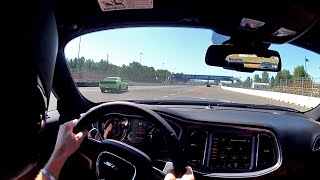 2015 Dodge Challenger SRT Hellcat (8-speed) - WR TV POV Track Test