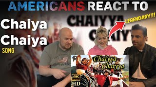 Americans React to Iconic Chaiyya Chaiyya Song | Dil Se | Shah Rukh Khan \u0026 Malaika Arora