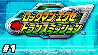 【名作】あのロックマンエグゼがゲームキューブで3D横スクロールアクションゲームに！？【ロックマンエグゼ トランスミッション】#1