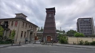 【信濃甲斐の旅】甲府駅南口から駅前ぶらり散策🚶舞鶴城通りの鉄橋を渡り、甲府市歴史公園～甲府 時の鐘まで歩いた