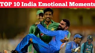 Top 10 India Emotional Cricket Moments | Top 10 Tamizha