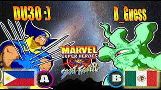 DU30 :) (PH) VS D_Guess (MEX) #marvel #mshvsf #fightcade2 #marvelcollection