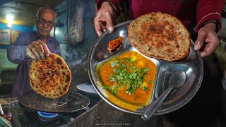 30₹/- Only Most Crispy PARATHA | Haridwar ke Famous Billu Bhai Parathe Wale | Street Food India