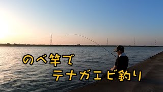 童心に帰って”のべ竿”テナガエビ釣り！【愛知県・矢作川】