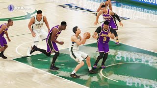 【布鲁】NBA2K20生涯模式：和老东家湖人加时大战！从领先20分到有绝杀！