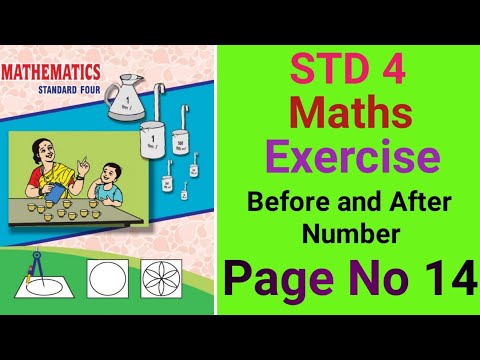 @swatisclasses STD 4 Maths Exercise Page No 14 / Page No-14 Standard 4 ...