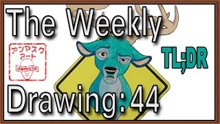 Weekly Drawing 44: TL;DR  Season Drawing Timelapse