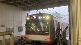 東京メトロ有楽町線 和光市駅 東急5050系 (代走)各停新木場行き到着シーン