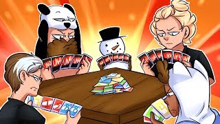 Does This Ever End?! The Longest Uno Game I've EVER Played - UNO FUNNY MOMENTS