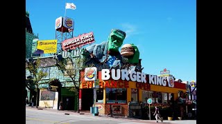 A walk at Niagara Falls, and Clifton hill Canada 2022