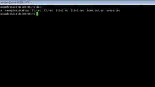 Linux - dir Command - w3resource