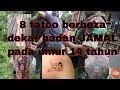 JJ buat tato firts time duit 50 sen .. JAMAL lari dari henry gurny jalan kaki 60km GILA JAUH