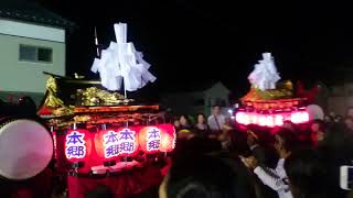 印南祭り2018〜コンギ前押し合い〜