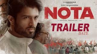 NOTA first look teaser / Vijay Devarakonda / theatrical trailer for NOTA will be out on September 6.