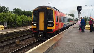 Collingham Station Level Crossing (10/06/2016)