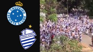 Cruzeiro Belo Horizonte vs  CSA March 26.09.2021 ultras choreo march