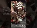 Tree topper bow; Christmas tree bow; diy tree topper bow #christmastree #bow #bowmaking #christmas