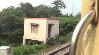 Skipping #Manjuri Road MZZ #railway #station by Bangriposi Bhubaneswar Express//Platform height work