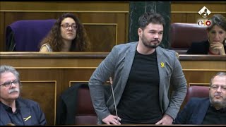 Rufián dice que Borrell es \