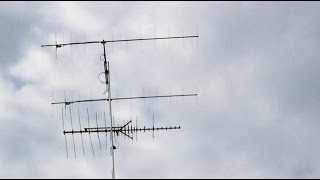 Twin 13B2 Cushcraft Yagi's Together. And SWR Water Problems These all Seem to Have