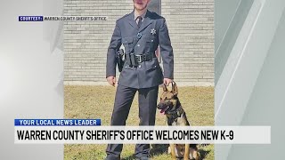 Warren County Sheriff's Office welcomes new K-9
