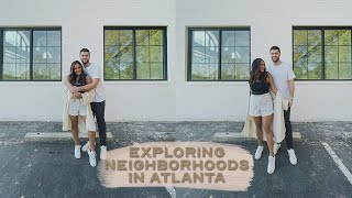 Exploring Atlanta Neighborhoods | Vlogmas Day 13