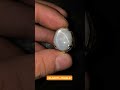 Stuning white star sapphire 39.36Ct Noheated Srilanka With Ring Gold40% size 19 Available MemoGrilab