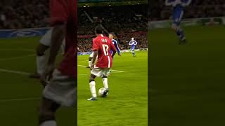 Patrice Evra skill Manchester united clasic match #shorts