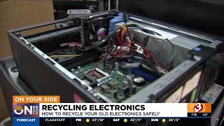 How to recycle old electronics safely