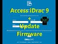 How to access iDrac 9 Web Utility + Update Firmware using a Poweredge R640 Server