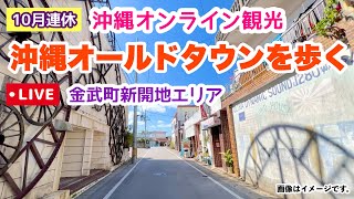 Okinawa tourist spot live streaming : Walk through the old town of Kin town on the east coast