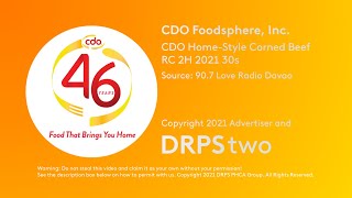 CDO Home-Style Corned Beef Radio Commercial 2H 2021 30s