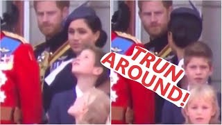 Lip Reader Reveals Frosty Conversation between Prince Harry and Meghan Markle at Trooping the Colour