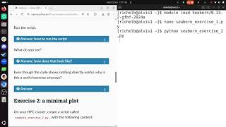 HPC Python's 'seaborn' session, for Alvis