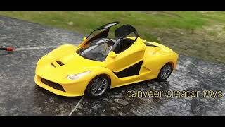 Rc ferrari car testing / Ferrari rc car opening doors | remote control car super car