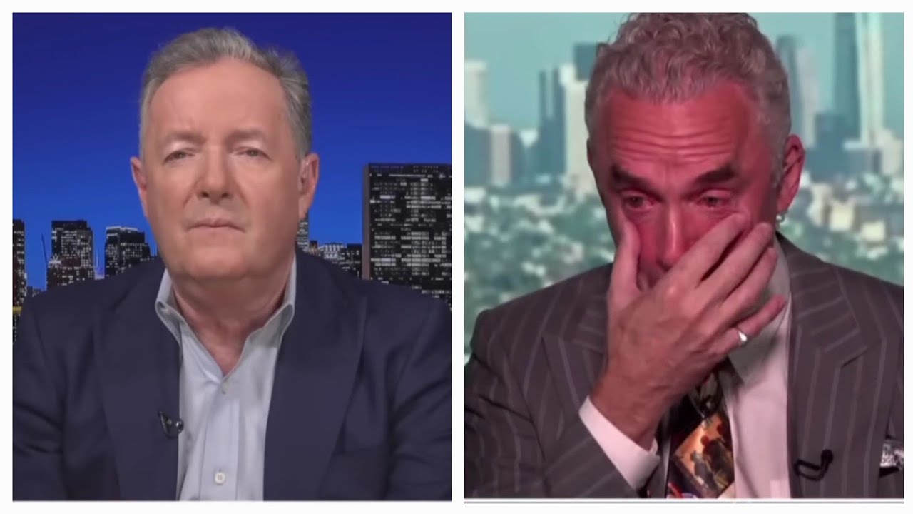 Jordan Peterson Crying On Piers Morgan Show Youtube