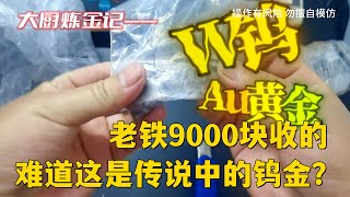 这是传说中的钨金吗？能提出多少金子？