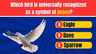 Which bird is universally recognized as a symbol of peace?
