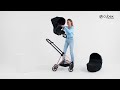 How to Attach the Lux Carry Cot I MIOS Stroller Travel System I CYBEX